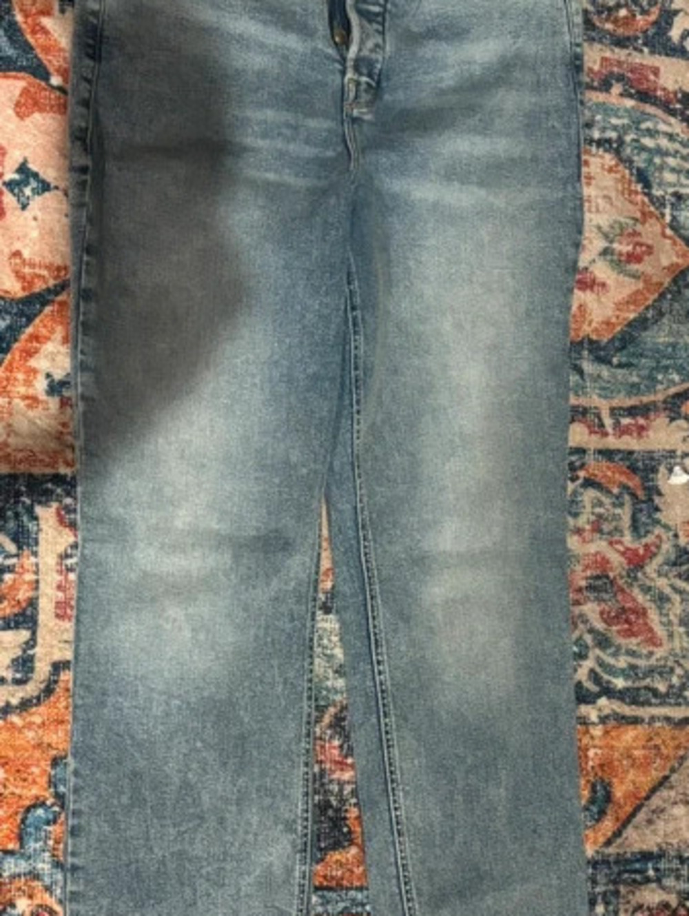 Good American Size 15 High-Rise Straight-Leg Jeans